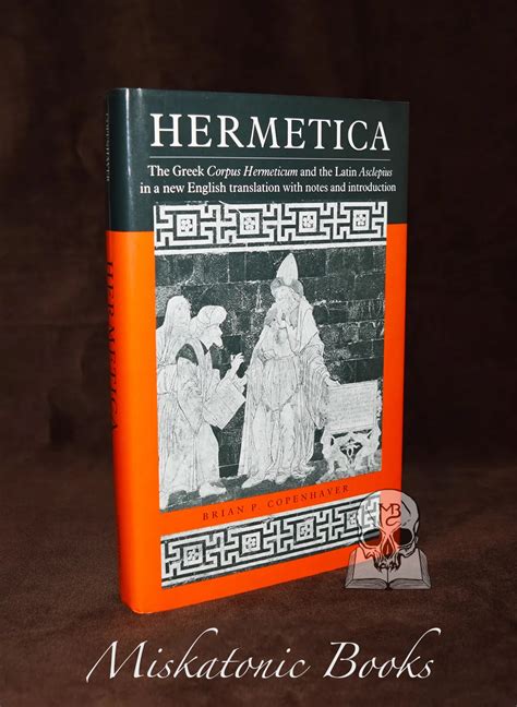 The Corpus Hermeticum: II. To Asclepius 